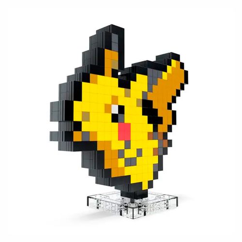 Set De Pikachu Pixel Armable Pokemon Multicolor HTH74