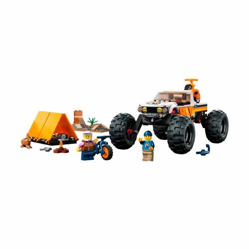 Set De 4x4 Todo Terreno Aventurero Armable Lego Multicolor 60387