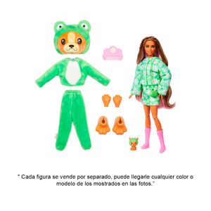 Muñeca cutie reveal disfraz divertido Barbie multicolor hrk22