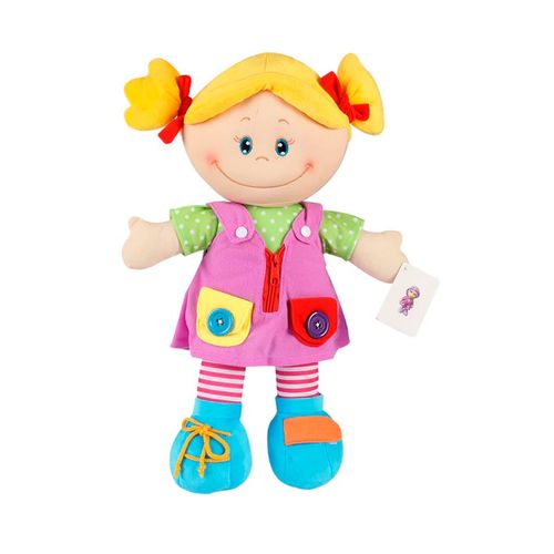 Muñeca Didáctica Lupy Diako Multicolor BU-1579