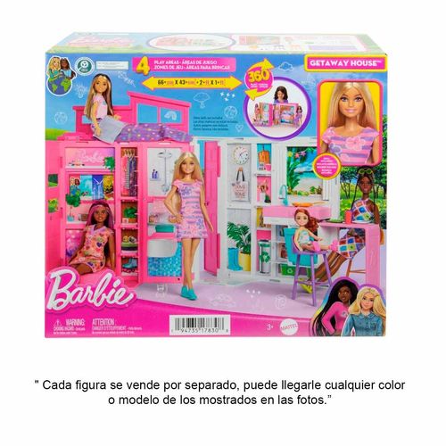 Casa Glam Con Muñeca Barbie Multicolor HRJ77