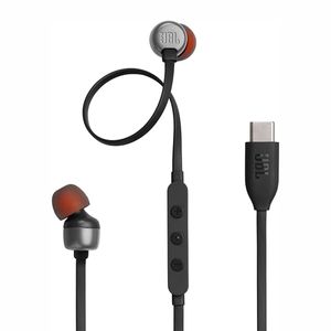 Audífonos alámbricos Jbl negro Jblt310cblkam
