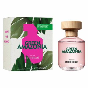 Perfume para dama Benetton united dreams green amazonia edt 65198976