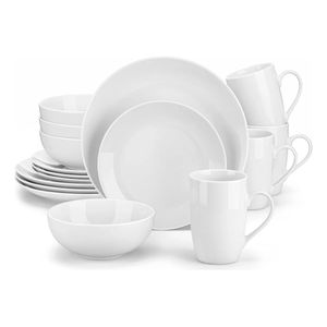 Vajilla Crown Baccara blanco amelia