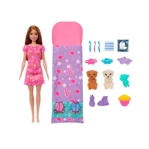 Set De Fiesta En Pijamas Barbie Multicolor HXN01