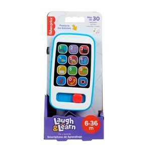 Smartphone de aprendizaje Fisher Price azul hxb83