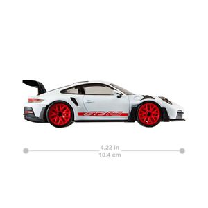 Automóvil porsche 911 gt3 rs a escala Hot Wheels multicolor hmd41