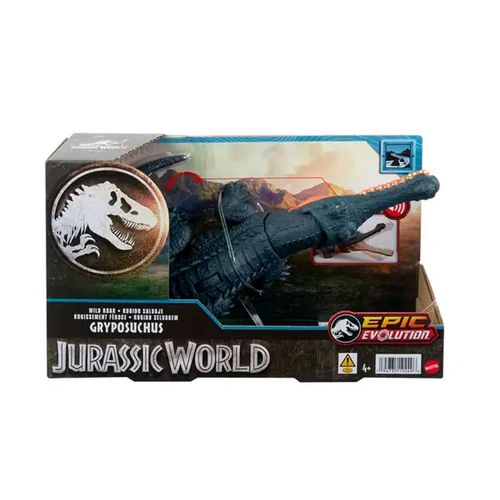 Figura De Gryposuchus Rugido Salvaje Jurassic World Multicolor HTK71