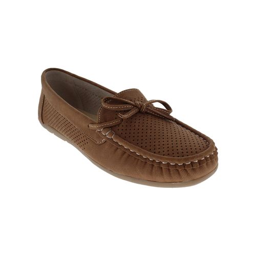 Mocasín Confort Para Dama Comfort Fit Café 24958/24959