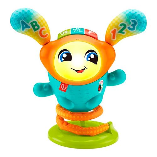 Muñeco Dj Bouncy Salta Y Aprende Fisher Price Multicolor HJP93