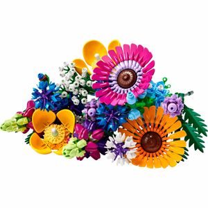 Set de ramo de flores armable Lego multicolor 10313