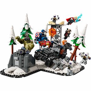 Set de vengadores reunidos era de ultron armable Lego multicolor 76291