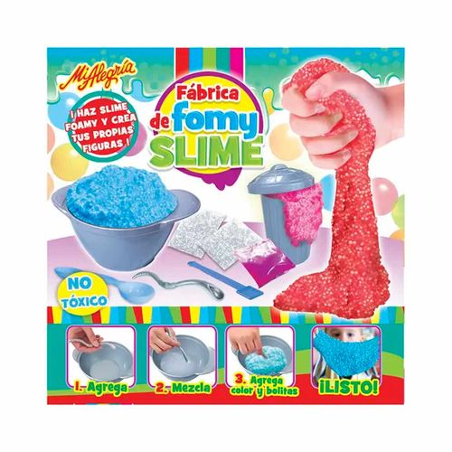 Fabrica De Slime Foamy Mi Alegria Multicolor 1923