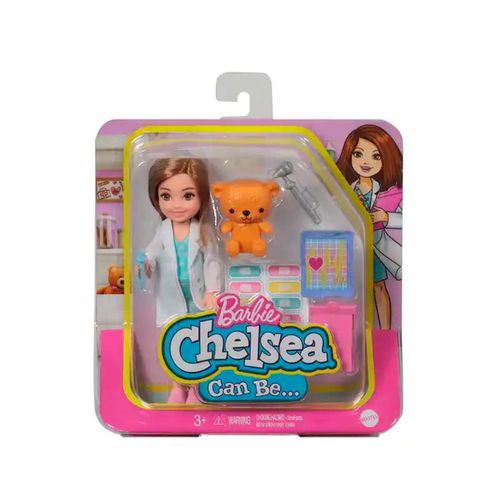 Muñeca Chelsea Profesionista Barbie Multicolor GTN86