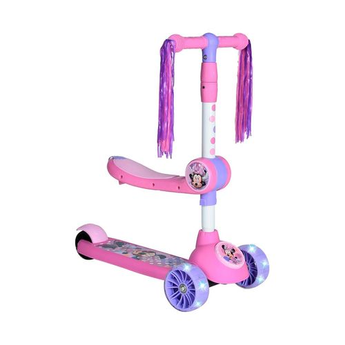 Scooter 2 En 1 Con Asiento Minnie Multicolor 5-SMNM