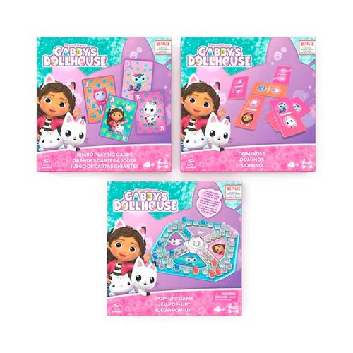 Set De Trio De Juegos Gabbys Dollhouse Multicolor 6066779