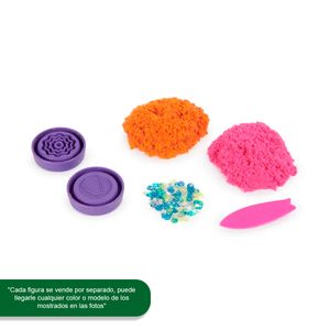 Tubo de confeti sorpresa Kinetic Sand multicolor 6066739