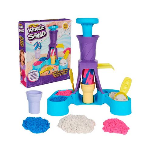 Set De Maquina De Helados Kinetic Sand Multicolor 6068385