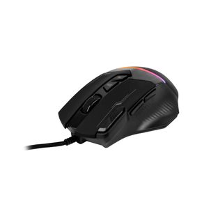 Mouse gamer alámbrico Perfect Choice negro v-930709