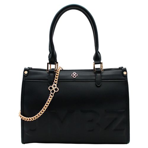 Bolso Satchel Para Dama Jaime Ibiza Negro JI 2467