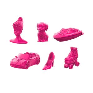 Juego de mesa Monopoly Barbie Hasbro multicolor g0038