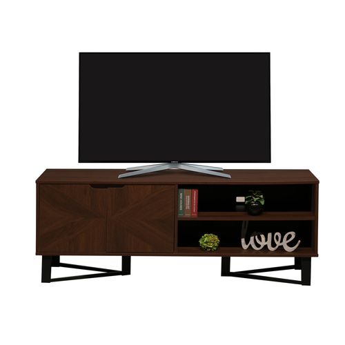 Mesa para tv Taosa castaño mallory