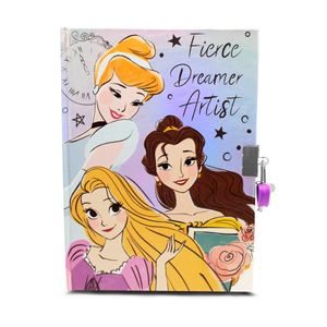 Diario secreto para niña Princesas multicolor 26629
