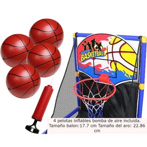 Juego de Baloncesto Storyland Alto 1.25m 826-12