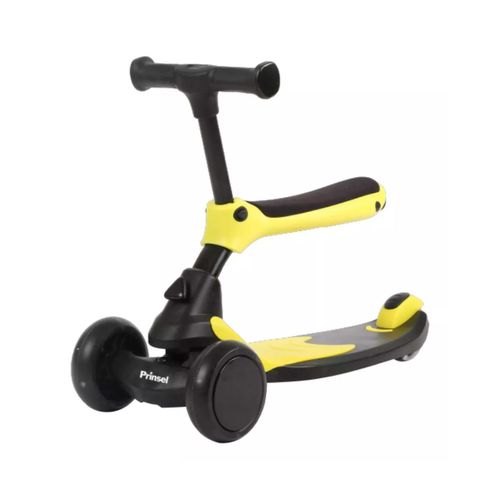 Scooter Design 2 en 1 Prinsel Amarillo 1552