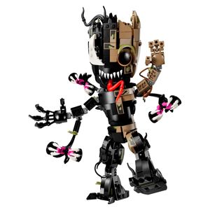 Figura de groot venomizado armable Lego multicolor 76249