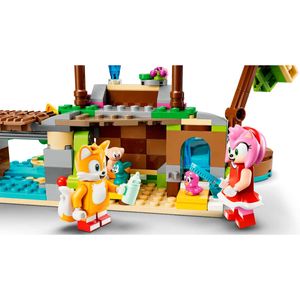 Set isla rescate de animales de amy armable Lego multicolor 76992