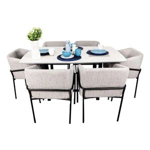 Antecomedor 6/s Dolce Casa gris zeus