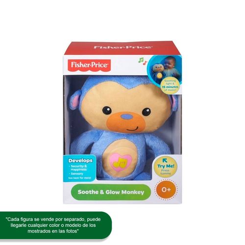 Peluche De Animalito Luminoso Fisher Price Multicolor CKV15