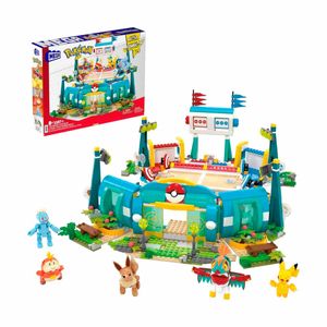 Mega estadio pokémon armable Mega Bloks multicolor hwr82