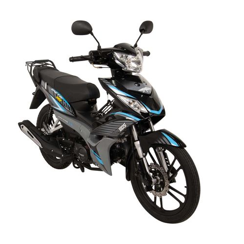 Motocicleta De Trabajo Semiautomática Bds Gris SAETA 2025 125 Cc