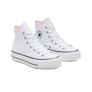 Tenis casual para dama Converse blanco 560846c