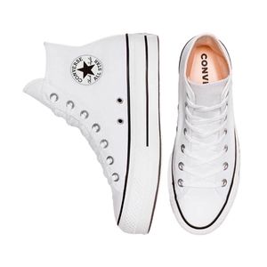 Tenis casual para dama Converse blanco 560846c