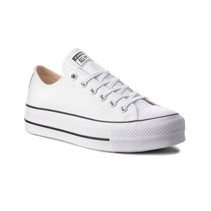 Tenis casual para dama Converse blanco 561680c