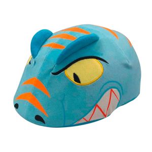 Casco 3d con funda de peluche Hot Wheels multicolor 30450