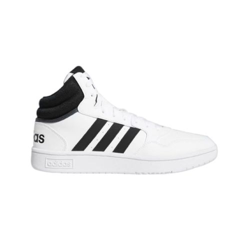 Tenis para Caballero Adidas Hoops 3.0 Blancos GW3019