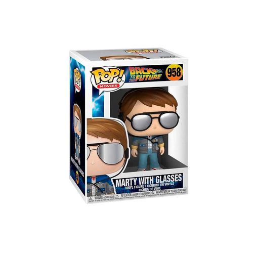 Funko Pop Marty Mcfly Con Lentes Multicolor 46912