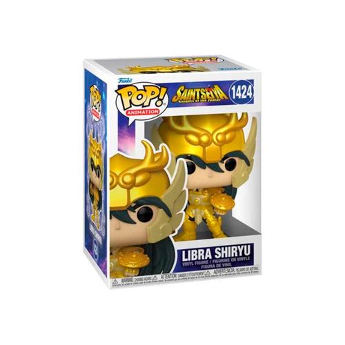 Funko Pop Shiryu Armadura Dorada De Libra Multicolor FU72060