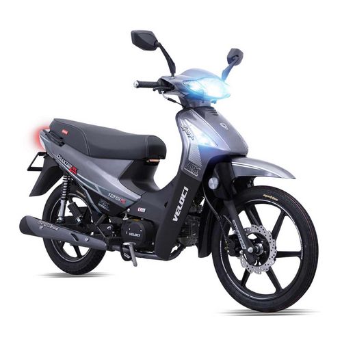 Motocicleta Semiautomática Veloci Plata DRAXTER-P 125 Cc 2025