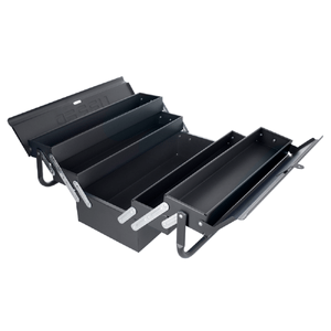 Caja portaherramientas metálica Urrea negro cma4