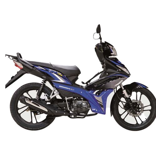 Motocicleta De Trabajo Semiautomática Bds Azul Saeta 150 Cc 2025