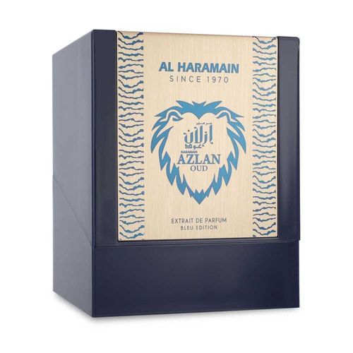 Perfume Al Haramain Azul Azlan Oud Bleu Caballero