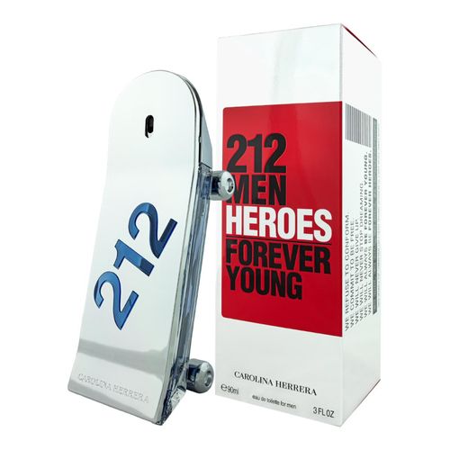 Perfume Carolina Herrera Plata 212 HEROES caballero