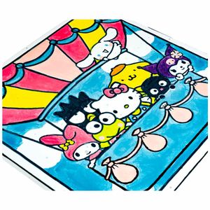 Pinta por numero de Hello Kitty Mi Alegria multicolor 2413
