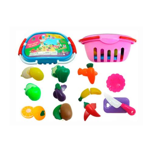 Set De Frutas Y Verduras Con 22 Piezas Selectio Multicolor LK1049014