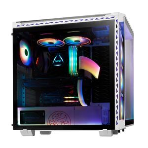 Gabinete XPG blanco battlecruiser